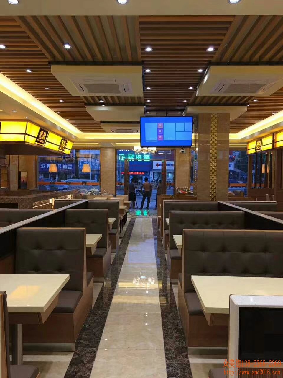 港式茶餐厅桌椅沙发订制
