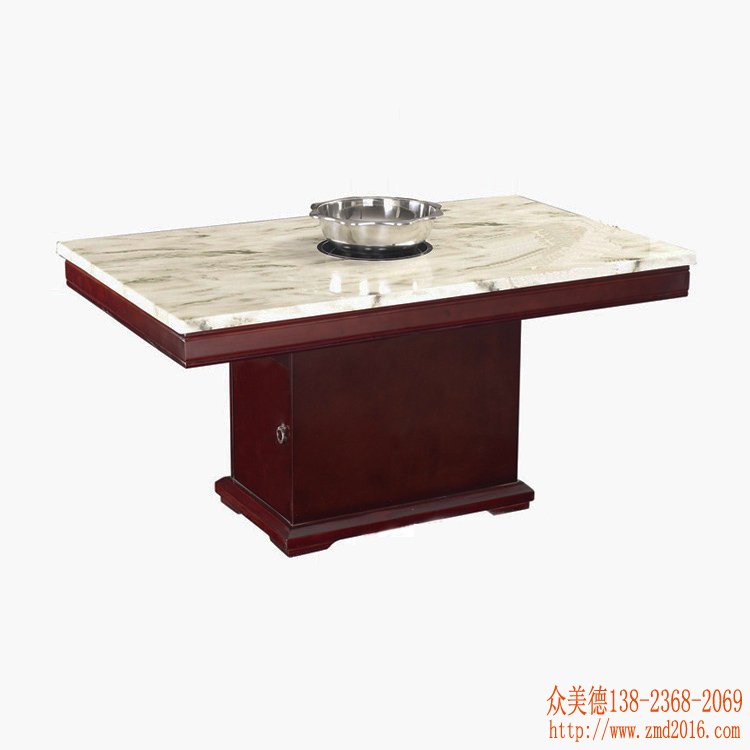 大理石火锅桌