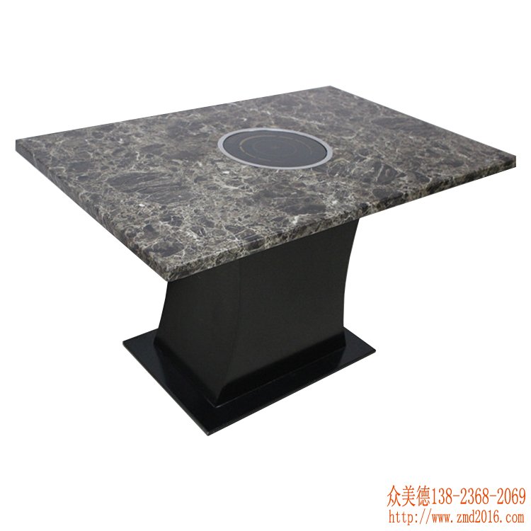 大理石火锅桌